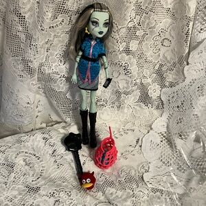 Monster High Doll with Blue and Black Outfit